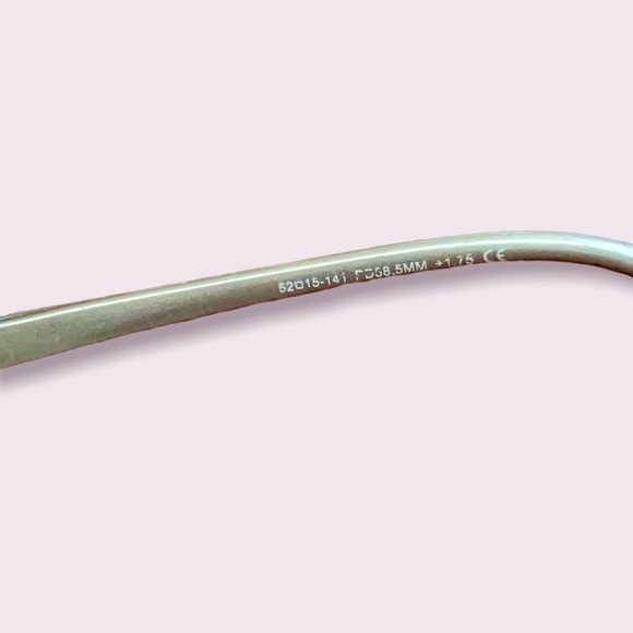 Foster Grant +1.75 Black and Tan Readers Magnified Reading Glasses with Case - Picture 3 of 9